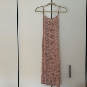 Brandy Melville Pink Floral Dress